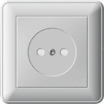 RS16-151-28 W59 РОЗЕТКА без заземления со шторками, 16А, в сборе, СЛОНОВАЯ КОСТЬ ***снято с поставок фото 5