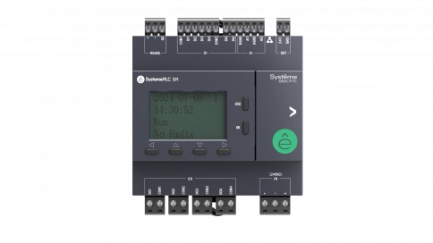 ZR2PP11BD2A Интеллектуальное реле SR2; 24 VDC; дисплей; 12 IO: 6 DI, 4 DO (реле); 2 AI; 1xRS485, 1xRJ45 фото 1
