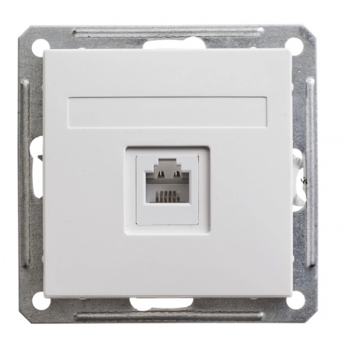 RSI-152T-1-86 W59 РОЗЕТКА телефонная RJ11, 160В, 1А, механизм, БЕЛЫЙ ***снято с поставок фото 1
