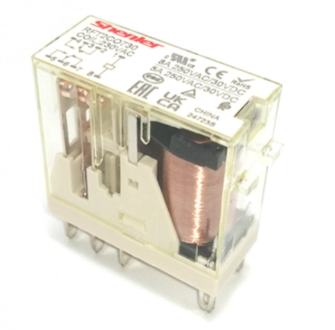 RFT2CO730 Реле 2CO, 8A(250VAC/30VDC), 230VAC, без индикации  (аналог RXG25P7) фото 9