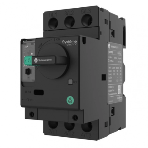 GM2P06 Авт. выкл. защиты двигателя GM2P 1.0-1.6A комб.расцепитель поворотная рукоятка  фото 1
