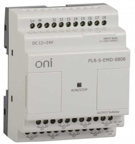 PLR-S-EMD-0808 Модуль расширения PLR-S. 8DI/8DO серии ONI фото 2