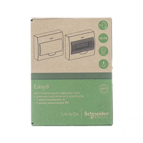 EZ9E112S2SRU Easy9 корп. навес. с прозрач. дв. 1ряд/12мод,IP40,IK07,63А,2 клеммы,Россия фото 3