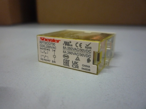 RFT2CO730 Реле 2CO, 8A(250VAC/30VDC), 230VAC, без индикации  (аналог RXG25P7) фото 4