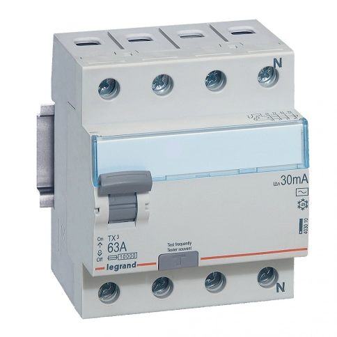 403008 Выключатель ВДТ ВДТ TX3  4П 25A 30MA -AC фото 1