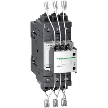 LC1DPKM7 Контактор для конденсаторных батарей 1НО+2НЗ  30kVAR/400V  Uk=220В  50/60Гц фото 4