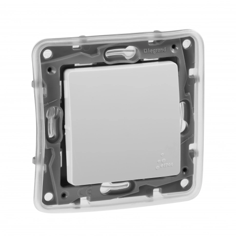 672200 Переключатель IP44 10 AX - 250 В БЕЛ ETIKA фото 1