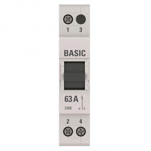 tps-1-63 Трехпозиционный переключатель 1P 63А EKF Basic фото 7