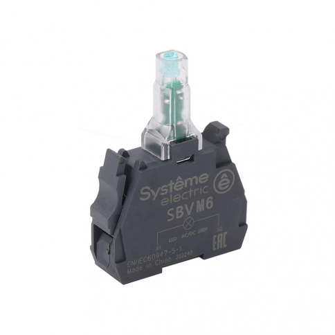 SBVM6 Световой блок синий LED 230-240В АС фото 2