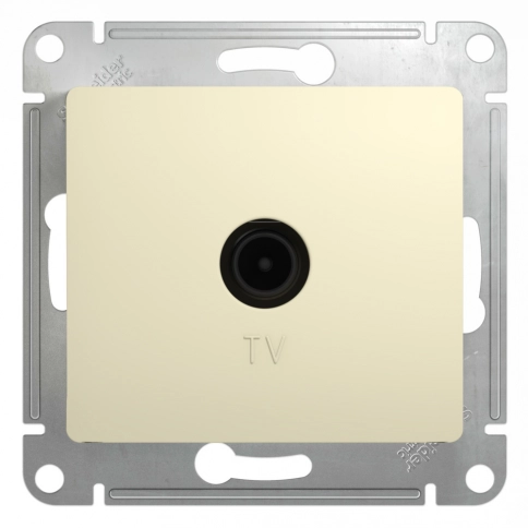 GSL000291 GLOSSA TV РОЗЕТКА оконечная 1DB, БЕЖЕВЫЙ фото 10