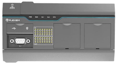 FC5-40MR-DC ПЛК ЦПУ Cortex-M7, 24DI, 16DO реле, 1xEthernet, 2xRS485, питание =24В фото 1
