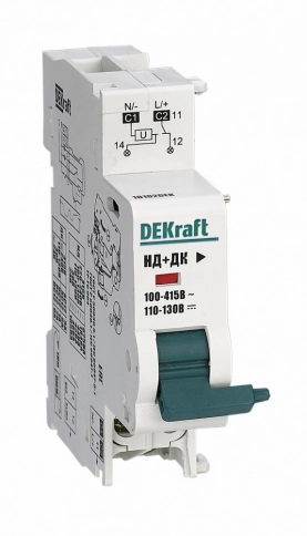 18102DEK Расц. незав. c доп. контактом 220В НД-101 для ВА-101 нов. / ВА-103                                фото 1