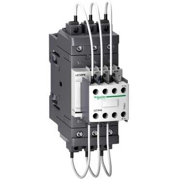 LC1DPKM7 Контактор для конденсаторных батарей 1НО+2НЗ  30kVAR/400V  Uk=220В  50/60Гц фото 5