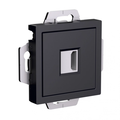 ATN001080 ATLASDESIGN РОЗЕТКА HDMI, механизм, КАРБОН фото 5