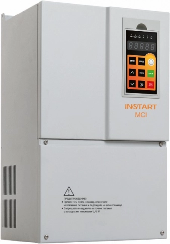 Преобразователь частоты MCI-G110/P132-4 (110кВт/132кВт, 210А/253А, 3Ф, 380В±15%,50Гц/60Гц, IP20, с панелью управления) фото 1
