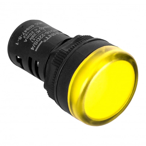 592939 Индикатор ND16-22DS/2 желтый АС/DC24В (R)(CHINT) фото 2