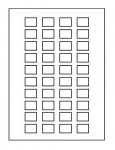 ZBY5100 Листы с 40 маркировками 18 x 27 мм фото 5