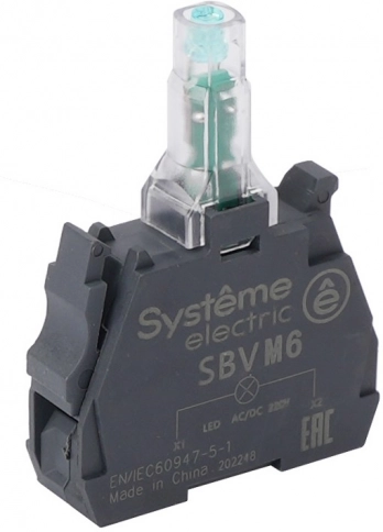 SBVM6 Световой блок синий LED 230-240В АС фото 1