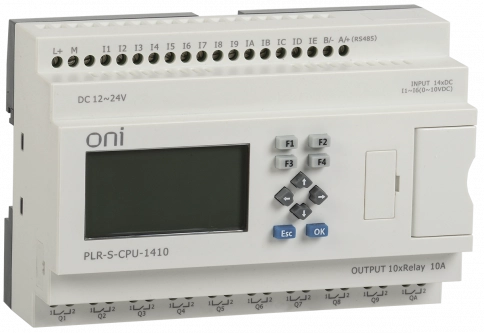 PLR-S-CPU-1410 Логическое реле PLR-S. CPU1410 серии ONI фото 2