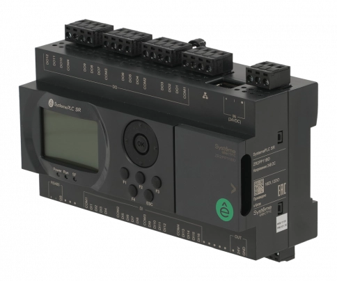 ZR2PP11BD Интеллектуальное реле SR2; 24 VDC; дисплей; 28 IO: 16 DI, 12 DO (реле); 1xRS485, 1xRJ45 фото 3