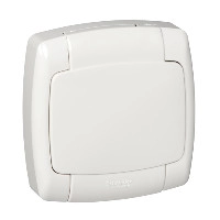 RS16-126B-BI РОЗЕТКА «РОНДО IP44» С/У С ЗК (250В, 16А, ЗАЩИТН. ШТОРКИ) БЕЛЫЙ *снят с продаж* фото 6