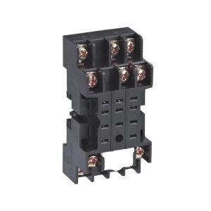 285962 Колодка CZY08A-02 для реле JZX-22F(B)/2Z,NJX-13FW(B)/2ZS, JZX-18F(L)/2Z 2 контакта (R) фото 1