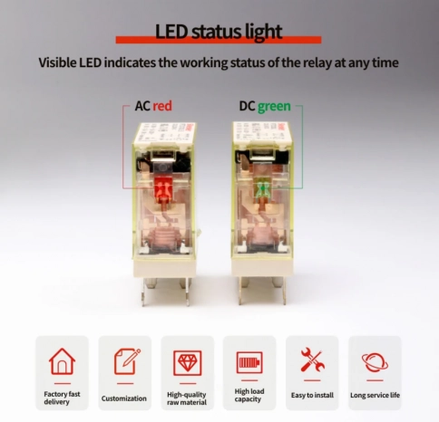 RFT2CO012 Реле  2CO, 8A (250VAC/30VDC), 12VDC без индикации  (аналог RXG25JD) фото 3