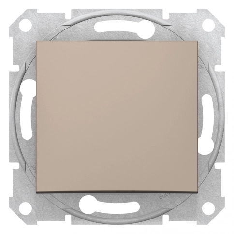 SDN0100168 Выкл 1кл 10A, титан                                                              фото 1