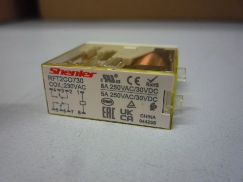 RFT2CO730 Реле 2CO, 8A(250VAC/30VDC), 230VAC, без индикации  (аналог RXG25P7) фото 8