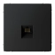 GAL001086 ARTGALLERY РОЗЕТКА компьютерная RJ45, кат. 6A, механизм, КАРБОН