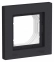 ATN441001 ATLASDESIGN AQUA 1-п. РАМКА IP44, КАРБОН