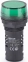 25118DEK Лампа комм. ADDS ?22  мм LED зел. 220В AC/DC ЛK-22 DEKraft
