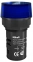 25005DEK Лампа комм. ADDS 22 мм Цвет:СИНИЙ LED 220В ЛK-22 (ЛК22-ADDS-BLU-LED)