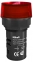 25003DEK Лампа комм. ADDS 22 мм Цвет:КРАСНЫЙ LED 220В ЛK-22 (ЛК22-ADDS-RED-LED)