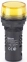 25120DEK Лампа комм. ADDS ?22 мм LED жел. 220В AC/DC ЛK-22 DEKraft                           