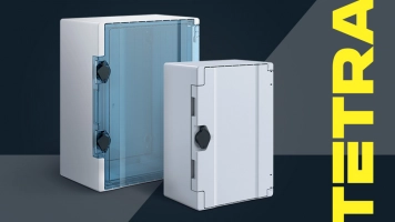 Пластиковые корпуса с монтажной панелью TETRA